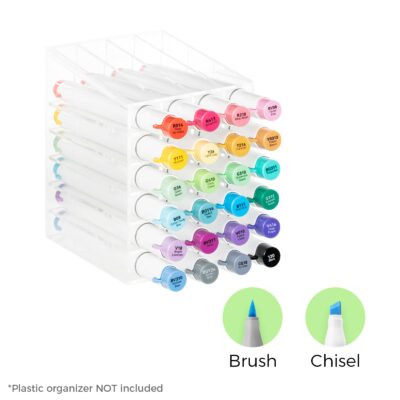 Ohuhu Honolulu² 24 Basic Colors Dual Tips Alcohol Art Markers