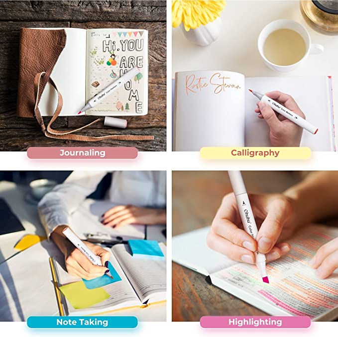 Ohuhu Dual Tips Water-Based Art Markers - Image 6