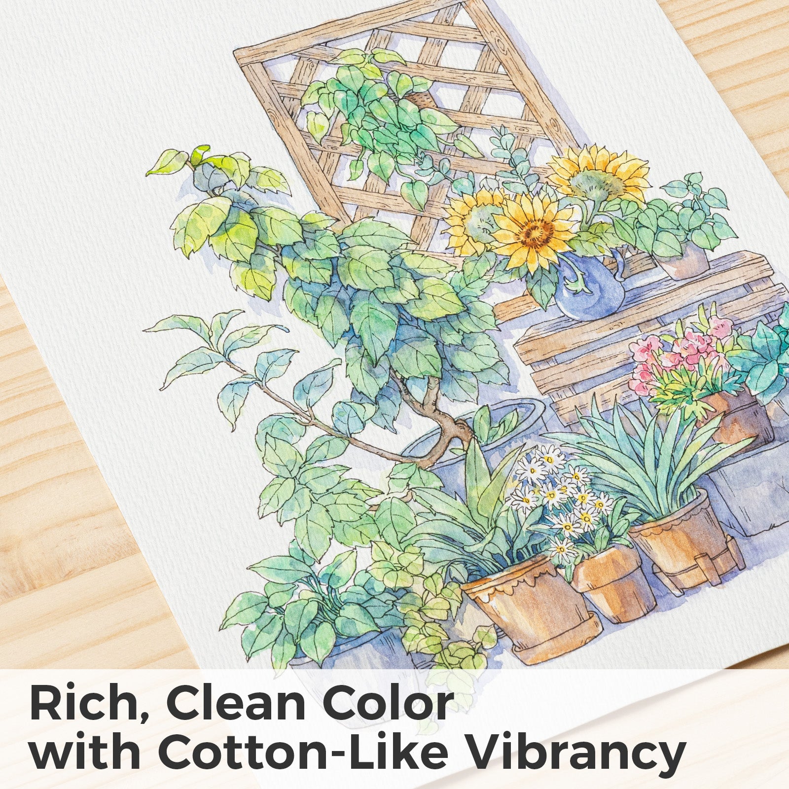 Ohuhu Wailua Cotton-Top Watercolor Pad - Image 24