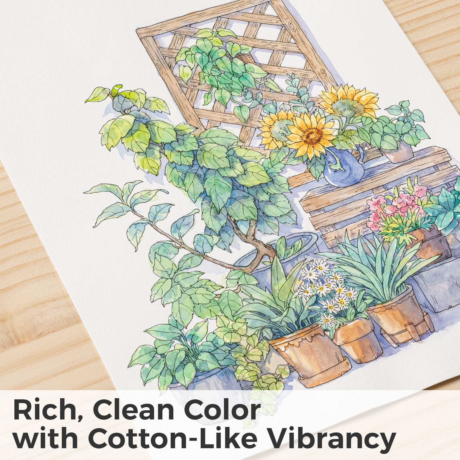 Ohuhu Wailua Cotton-Top Watercolor Pad - Image 14